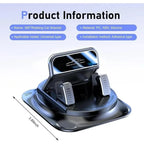 Car Phone Mount Anti Slip Silicone Dashboard Phone Holder 360-Degree Free Rotation Universal Head-Up Navigation Holder