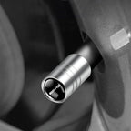 4Pcs Metal Stying Car Wheel Tire Air Valve Caps for AMG W140 W168 W169 W176 W177 GLS GLB EQC CLS SLK A200 GLK CLK A260 GLC CLG CM World