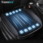 USB Universal Car Seat Summer Cool Air Seat Cushion With 5/8/10 Fan Car Cooler Seat Cover 3D Mesh Breathable For Car Home Office Car Mobile World