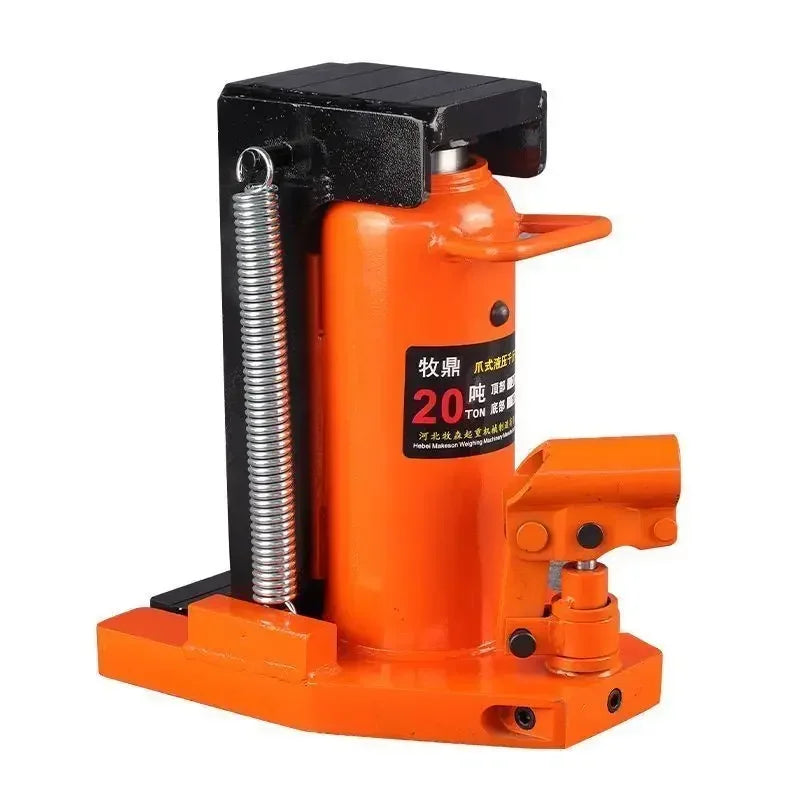 Durable  Claw Jack Vertical Hydraulic Duck Bill Cross Top Hydraulic Rack Qijin Top Low Hoist 2.5T
