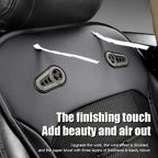 12V/24V Summer Cooling Car Seat Cushion Front Seat Cooled Seat Cover with Intelligent Fans Breathable Ventilated Seat Cushion Car Mobile World