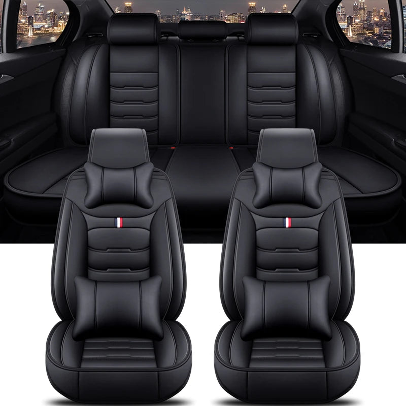 Universal Car Seat Cover for VW All Models Polo Golf Passat CC Touran Tiguan Toureg Touareg Phaeton T-ROC Accessories Interior
