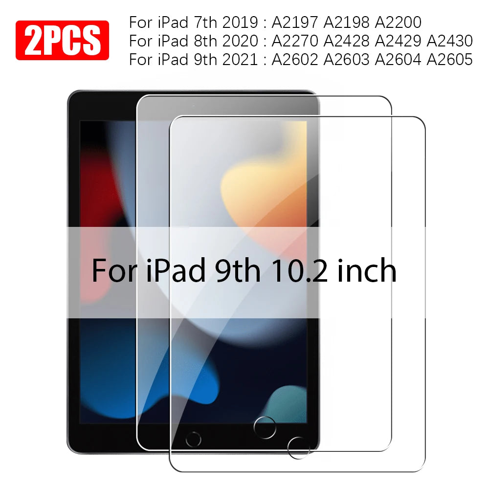 Tempered Glass For Ipad Pro 13 M5 M4 2025 12.9 Air 11 5 4 3 2 M3 M2 Screen Protector A16 10 9 9th 10th Generacion Mini 7 6 Film Car Mobile World