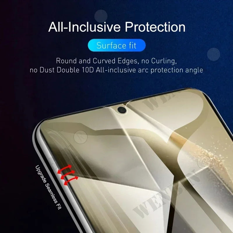 5 Pcs Hydrogel Film For Samsung Galaxy S26 S25 S24 S23 S22 Ultra Plus S25 FE A57 A56 A37 A36 A26 A17 A16 5G Screen Protector Car Mobile World