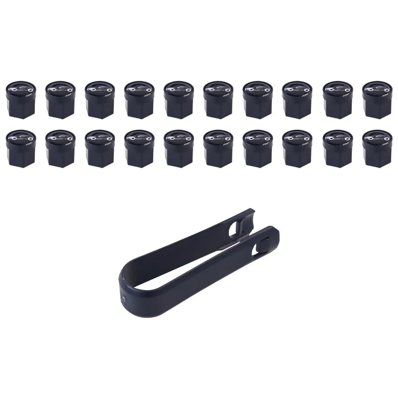 20PCS Car Wheel Caps Bolts For GAC AION V AION UT AION Y Plus Tire Nut Caps Car Wheel Lug Nut Car Tire Screw Cap Caps For Wheel CM World