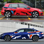 Car Body Stickers for Volkswagen BMW Seat Skoda Subaru Tesla Volvo Suzuki DIY Decor Vinyl Film Decors Tuning Car Accessories