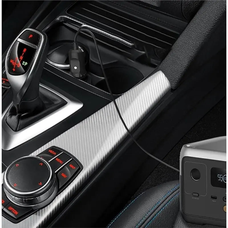 3CGRO-XT60 Car Charging Cable(3M 10FT) 12V/24V Power Supply Adapter Connector For Anker SOLIX C300/C1000/F2000, Ecoflow Delta 2
