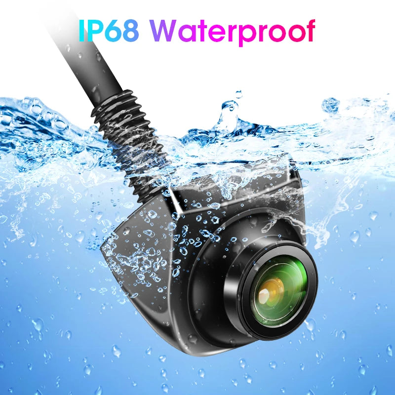 AHD 1080P Car Rear View Camera Night Vision Reversing Auto Parking IP68 Waterproof CCD Auto Backup Monitor 170 Degree HD Image CM World