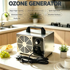 220V/110V 60g/h Ozone Generator Car Air Ozonator Machine Air Purifier Air Cleaner Deodorizer Sanitizer with Timing Switch