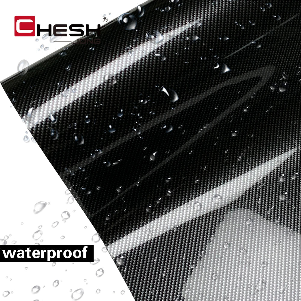 145cmx200cm Carbon Fiber Vinyl Film Car Styling Wrapping Sheet Roll Film Automobiles DIY for Car Hood Roof Stickers Accessories Car Mobile World