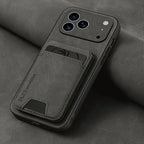 Two-Piece Set（Phone case and card holder）Luxury Synthetic Leather Card Holder Phone Case，Applicable iPhone 17 16 E 15 13 14 Pro