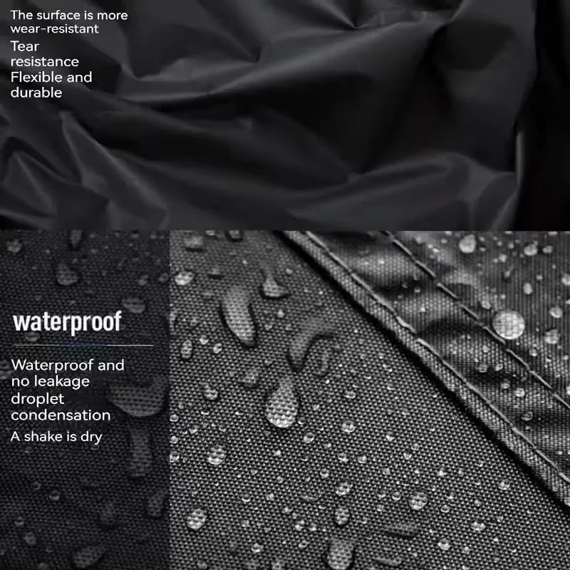 Outdoor Full Vehicle Cover For Skoda Octavia - Side Zipper Design, Waterproof Dustproof Sun Protection Car Cover