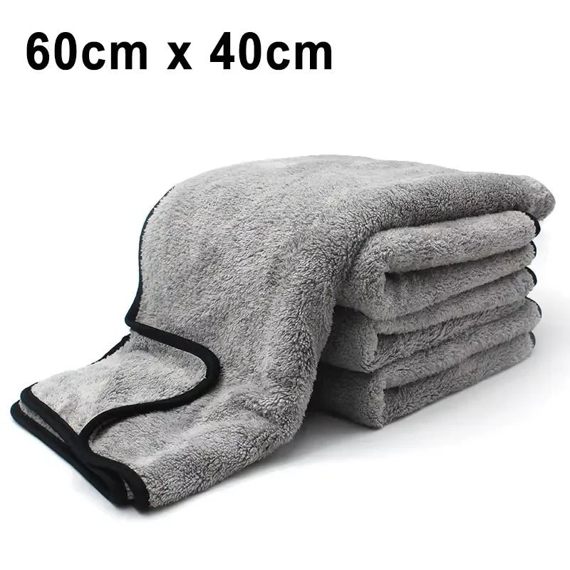 Microfiber Car Washing Towel Ultra-Soft Car Cleaning Towels High Absorbent Drying Cloth Wash Towel for Car Detailing CM World