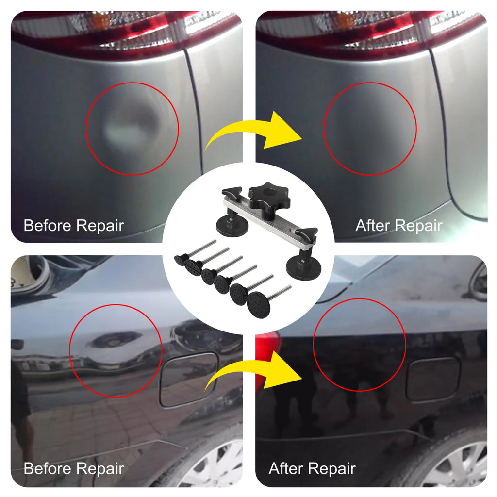 PDR Tool Car Paintless Kit Dent Puller Lifter Repair Removal Hail Tabs Glue Gun Remover for Car Dent Repair Kit