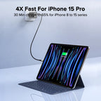 QOOVI GaN 45W USB Charger Fast Charging USB Type C Wall Charger PD QC3.0 Quick Charge For iPhone Samsung S23 S21 Laptop Tablet Car Mobile World