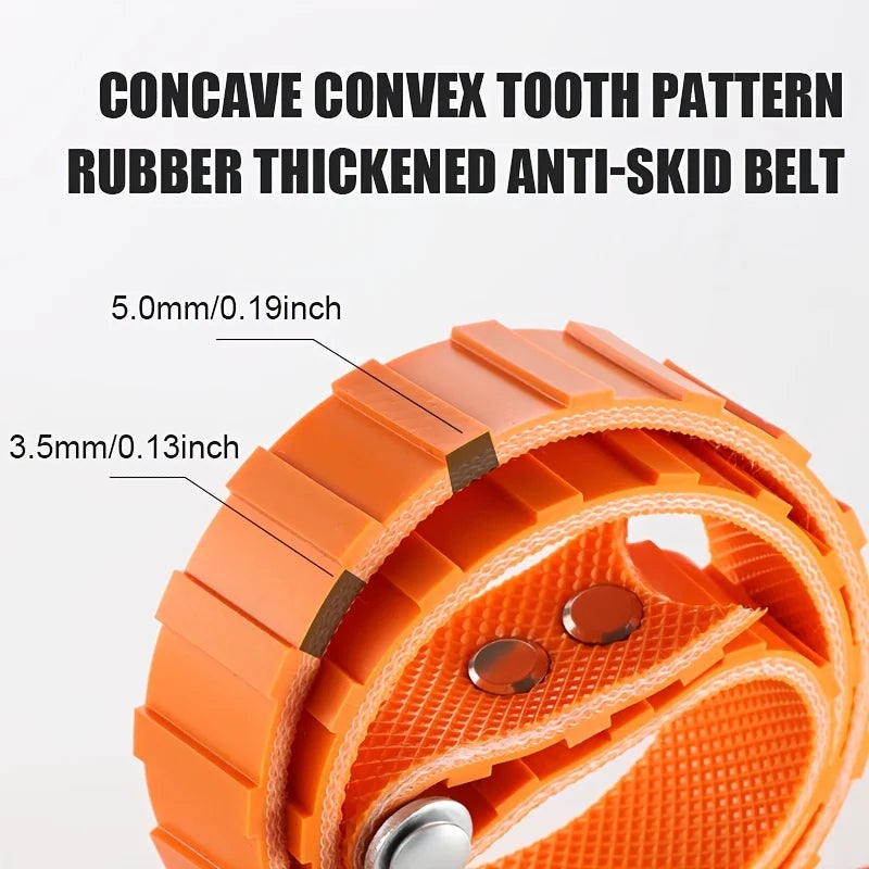 Multi Functional Belt Wrench with Adjustable Length, Used to Replace Water Filters Oil Filters Swimming Pool Connections