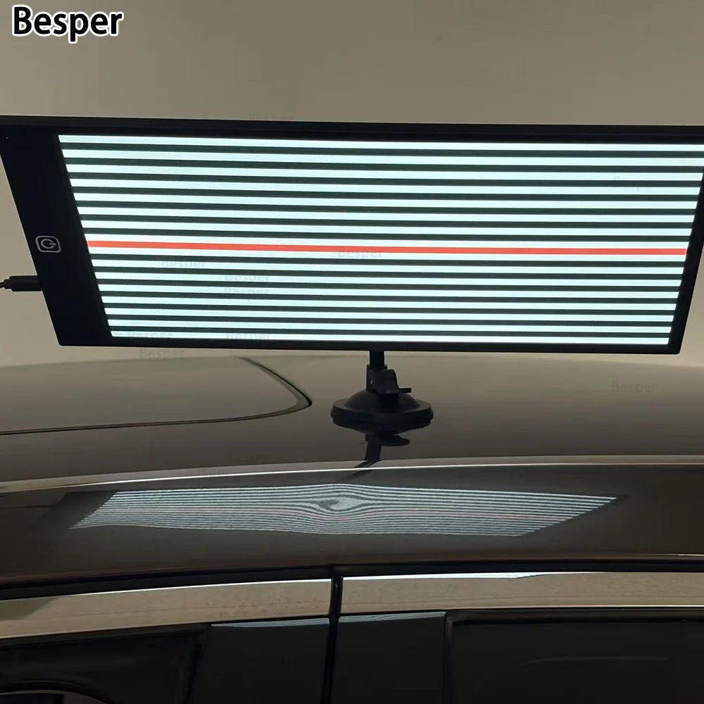 Board Light Dent LED Inspection Line Board, Paintless Dent Removal, Professional Repair Lighting Reflection Tool Car Body Repair CM World