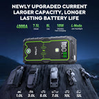 UTRAI Car Jump Starter 4000A Car Battery Starters 16000mAh Portable Power Bank 10W Wireless Charging Propulsion Booster For Car