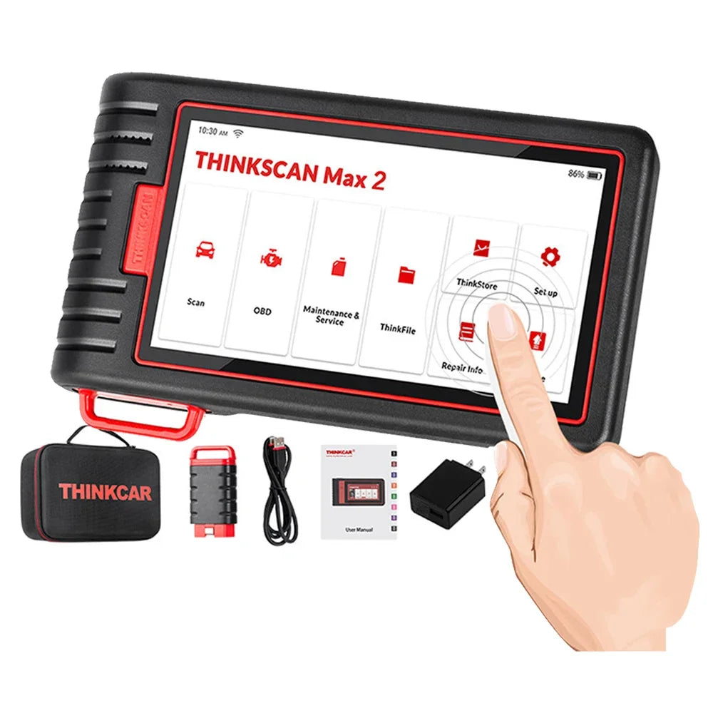 l For 2024 Hot Thinkcar Thinkscan Max 2 All System Basic Diagnostic Machine for Car OBD2 EOBD Auto Scanner with 28 Resets Car Mobile World