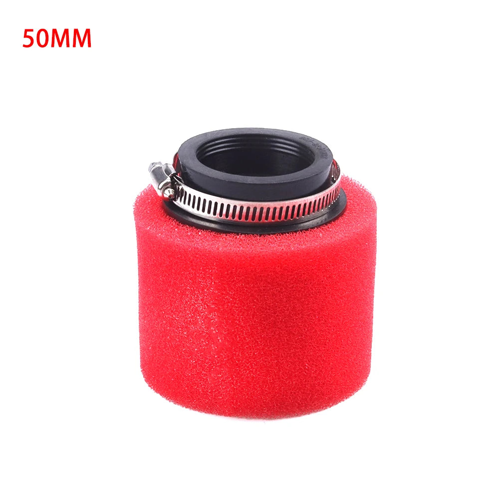Motorcycle Gas Fuel Filter Universal High Flow Air Filter Sponge Cleaner for 110cc 125cc 150cc 250cc Pitbike Moped Dirt Scooter CM World