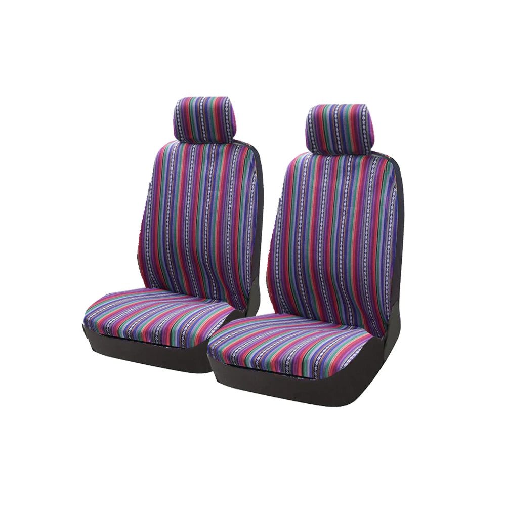 2+1 Universal Striped Color Car Seat Covers For Iveco Daily For Ford Transit For Sprinter 02 For  An Opel Vivaro 2006