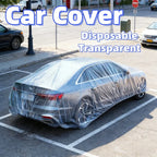 Disposable car dust cover with rainproof, anti fouling, anti falling leaf, convenient and thickened dust cover for car clothes
