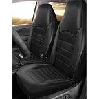 PU Leather Car Seat Covers For Front Seats Car Interior Accessories All-season Auto Seat Covers Fit for Most Cars Universal CM World