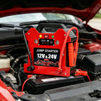 80000mAh Heavy Duty 12V 24V Car Jump Starter LiFePO4 Battery Booster Portable Emergency Jumper Pack Truck Device 24V Splitter