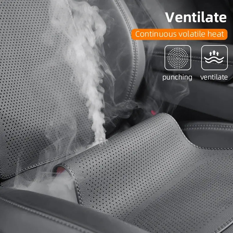 For Tesla Model Y Juniper/Model 3 Highland front and rear seat cushions,Seat cover,Car seat,protection pad Interior accessories CM World