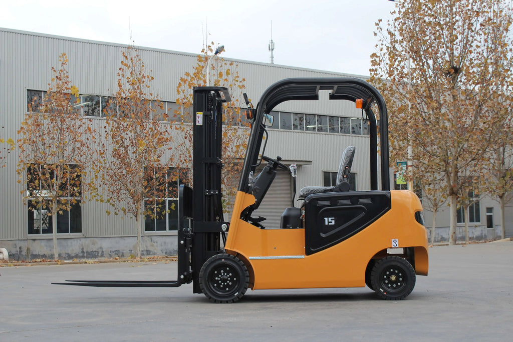 Customized Small Electric Forklift 1000kg 1500kg Portable Battery Powered Fork Lift Truck for Workshop Pallet Stack CM World