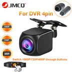 Universal 4 pin Rear View Camera For DVR IP68 Backup Camera Waterproof Night Vision 12V 1080P Reverse Camera 720P 480P 4pin Lens CM World