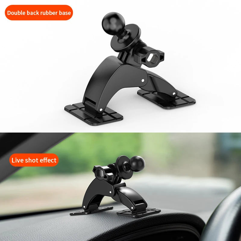 17mm - Universal Ball - Head Car Dash Dual Self Adhesive Base 360 Degree Rotation Phone Holder Cellphone Support Bracket Acce... CM World
