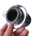 Motorcycle 35mm 38mm 42mm 45mm 48mm Mushroom Head Air Filter Cleaner Intake Pipe Modified Scooter Pit Dirt Bike ATV Universal CM World