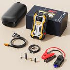 Portable Car Jump Starter 6000A Air Compressor 160PSI, Auto Tire Inflator Battery Booster for 9.0L Gas 6.5L Diesel Car SUV Truck