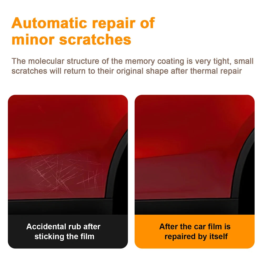 For Tesla Model 3 2017-2024 Door Edge Guard Clear TPU Paint Protection Film Anti Scratch 4PCS Front Rear Kit Invisible Shield Car Mobile World