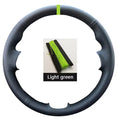 Car Steering Wheel Cover For Volkswagen VW Amarok T6 California Caravelle Kombi Multivan Transporter Golf Mk7 Sharan Polo Jetta CM World