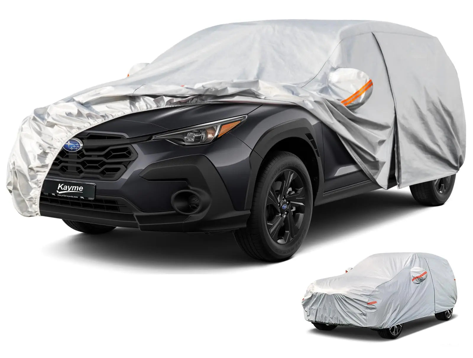 Heavy-duty Waterproof Car Cover All-Weather Outdoor Dust UV-Protective Fit for Hatchback Sedan SUV Full Kayme Car Accessories Car Mobile World