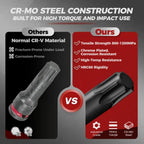 1/2" Drive Impact Torx Bit Socket Set T30 T40 T45 T50 T55 T60 T70 T80 CR-MO Steel Anti-Corrosion Heavy Duty Star Socket Wrench K