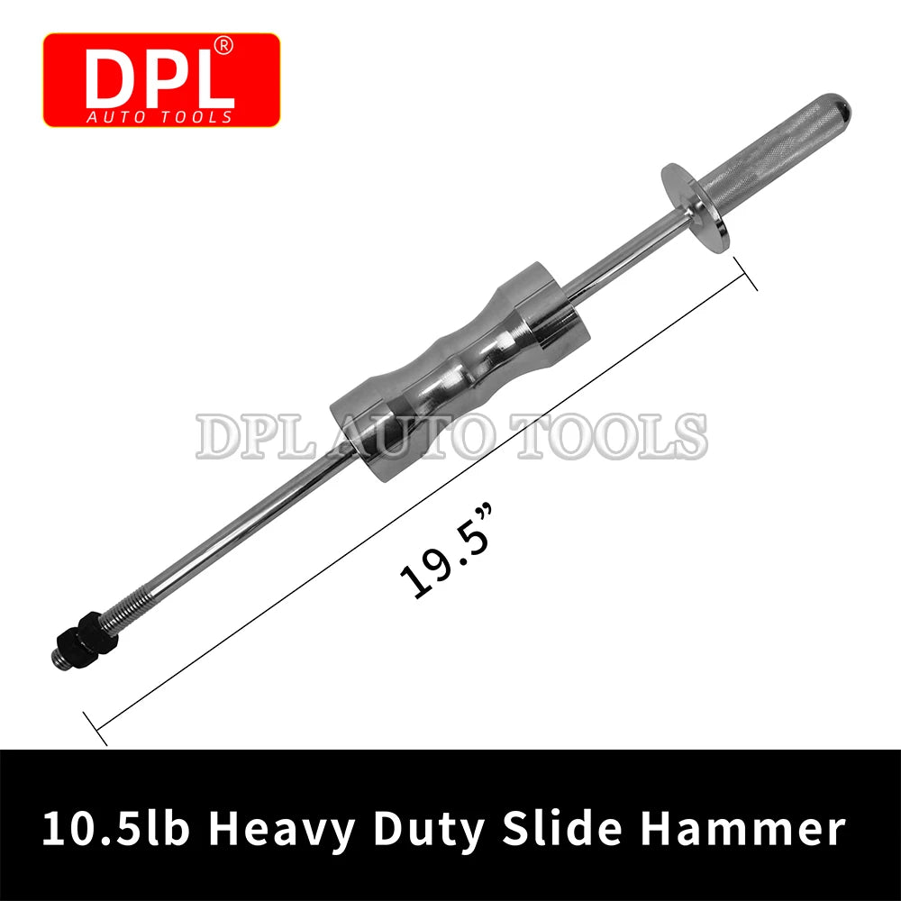 Inner CV Joint Puller Slide Hammer Front Wheel Drive Axle Half Shaft Removal Tool Kit Heavy Duty 10 Pounds Slide Hammer 63mm 48m CM World