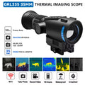 Thermal Scope GRL325/GRL335 384x288 Thermal Imaging Sight with 1500-1800m Distance 12um 55Hz, 64GB Storage for Outdoor Hunting CM World