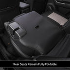 EKR Car Seat Covers Custom Fit for Toyota Rav4 (Gasoline/Hybrid) 2019 2020 2021 2022 2023 2024 2025 LE/XLE/XLE Premium/Limited Leather Car Seat Cover Full Set for SUV Car Mobile World
