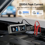 TOPDON 12V Car Jump Starter 2500A Car Battery Starter 16000mAh Power Bank Booster Auto Starting Device Emergency Start