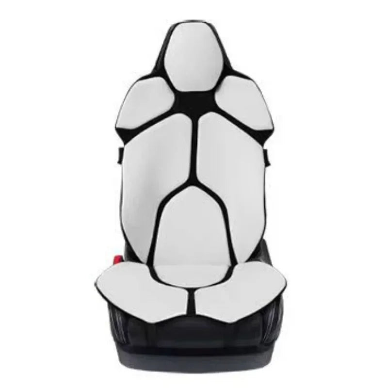 For BMW 3 Series Ergonomic Mesh Lumbar Support Cushion Massage Back Pad Breathable Car & Office Dual Use Auto Accessories