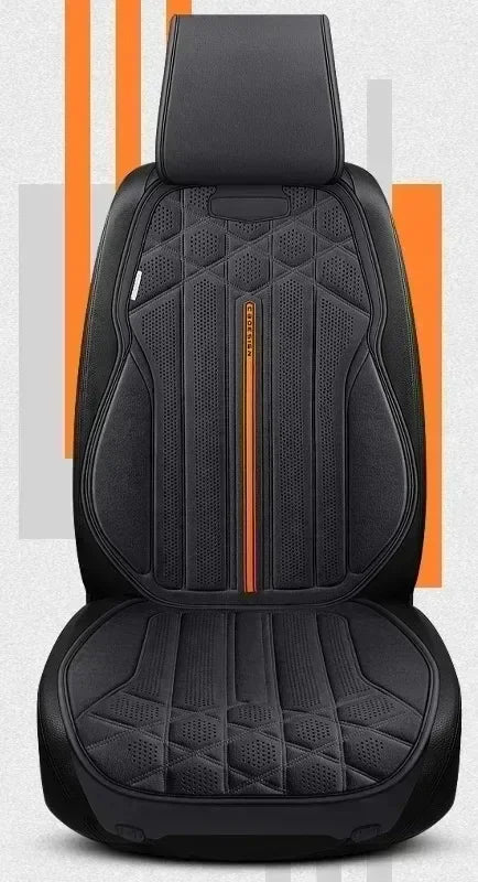 Universal Suede Car Seat Covers - Breathable Car Seat Protector,Seat Covers for Cars Full Set,Internal Spare Parts Seat Cushion CM World