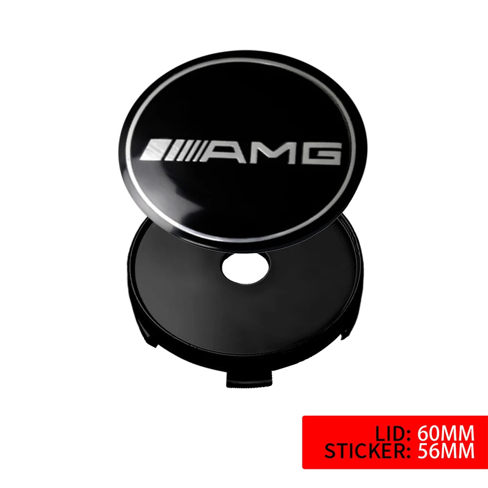 4Pcs 60/63/68mm Car Wheel Center Hub Cap For Mercedes Benz AMG W212 W204 W211 W168 W213 W124 A180 W212 E220 W204 W206 W211 W164 CM World