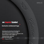 Applicable to Cadillac steering wheel covers: CT5, ATSL, XT4, XT5, XT6, CT6, CT4, XTS, faux leather steering wheel grips CM World