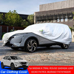 For Nissan ARIYA JUKE KICKS MURANO Pathfinder Patrol Y62 Y63 Qashqai Rogue Terra Rouge Rain Frost Snow Dust Waterproof Car Cover Car Mobile World