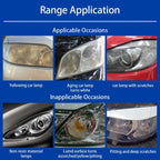 Headlight Restoration Polishing Headlamp Scratch Remover Repair Cleaning Paste Remove Oxidation Headlight Polish Liquid LHB-16 CM World