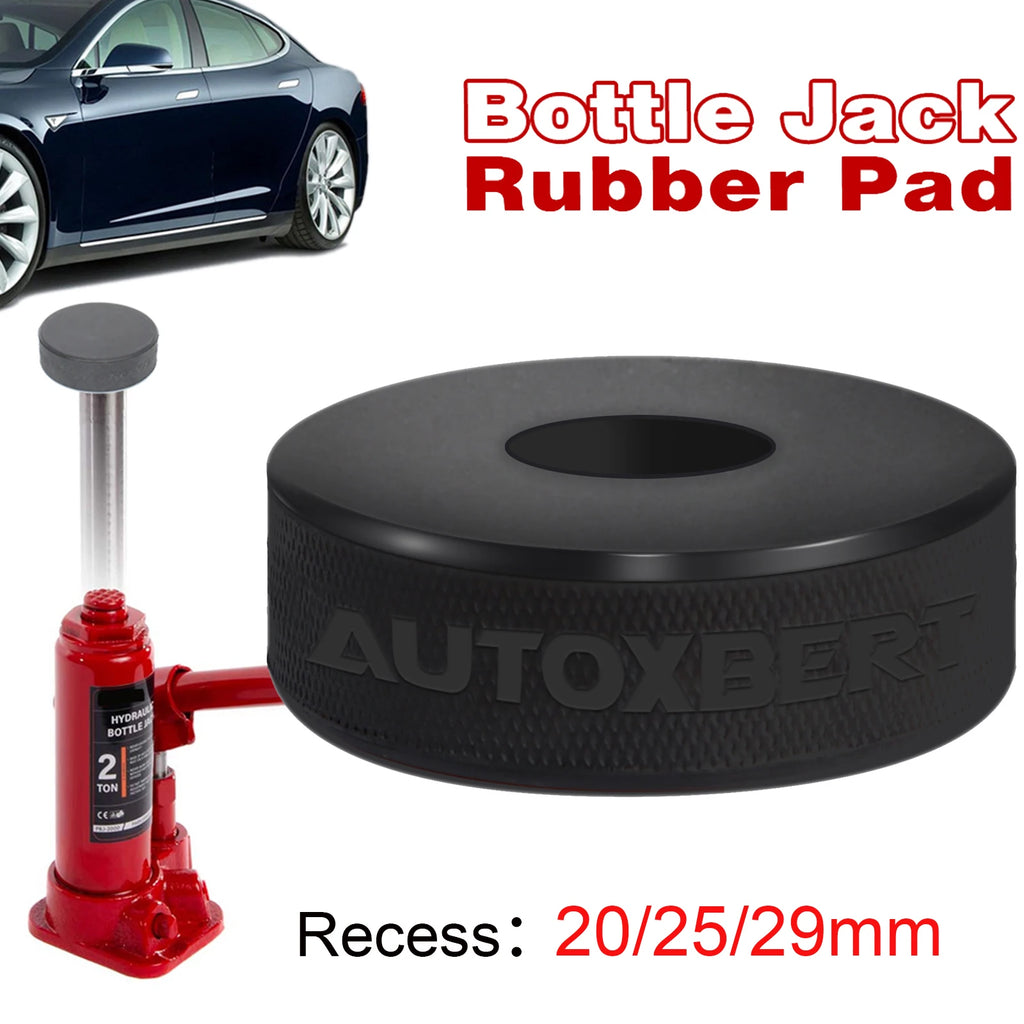 Universal Bottle Jack Rubber Pad Anti-slip Adapter Support Block Car Lift Tool 2/3/4/5/8 Ton Bottle Jacks Jacking Points Repair CM World