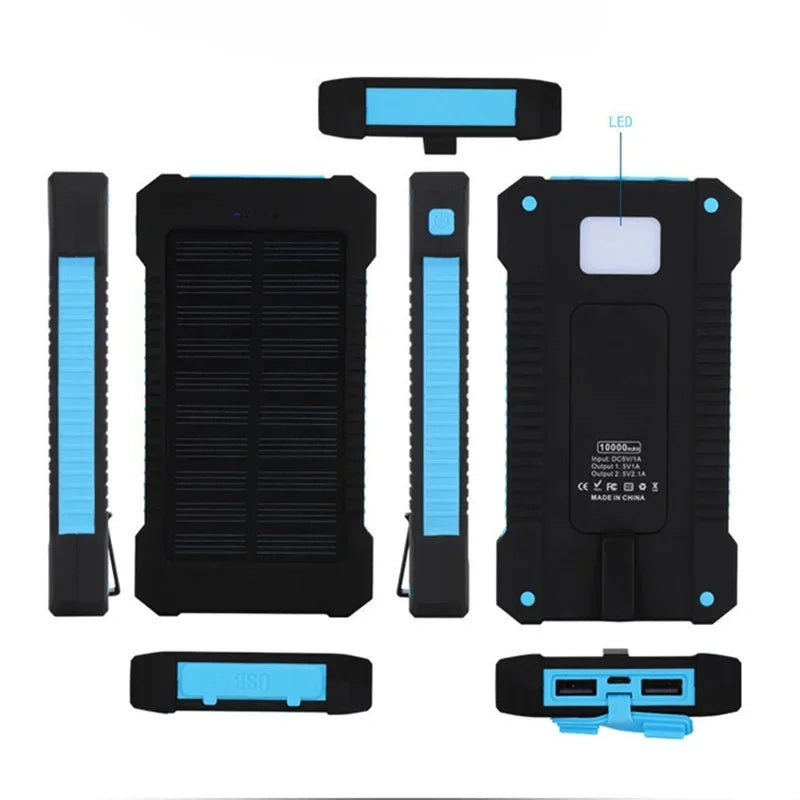 VIVO 500000mAh Solar Power Bank Super Fast Charging  Large Capacity Outdoor Portable External Battery for iPhone Samsung 2026